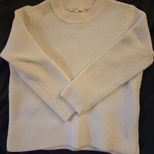 COS Cream Crew Neck Sweater